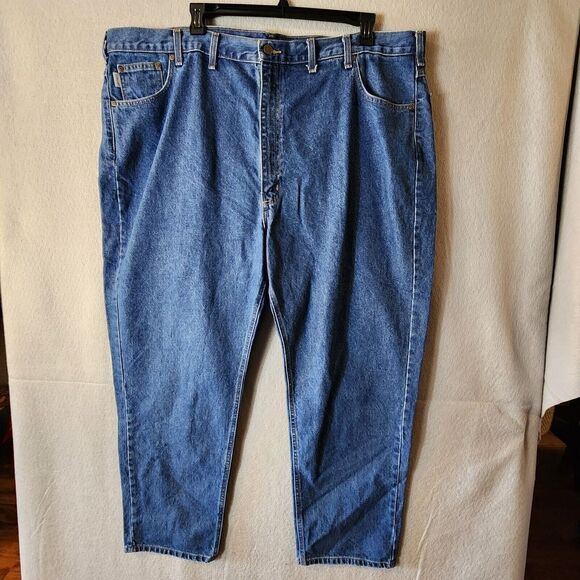 Carhartt Other - Carhartt Jeans 50x30 Medium Wash B18-DST Traditional Fit Cotton